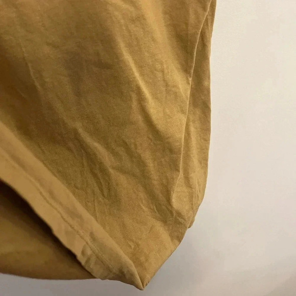 Tommy Hilfiger embroidered gold/brown Tee-Shirt size large - Picture 7 of 9